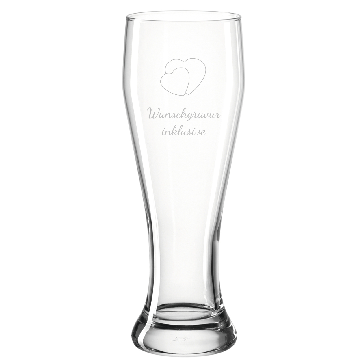 Weizenbierglas BASIC 500ml mit gratis Gravur